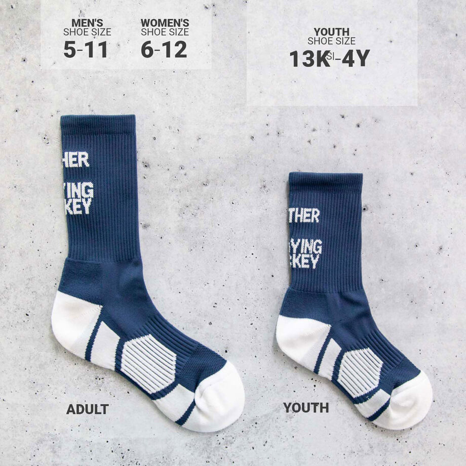 Custom Team Name & Number Assorted Colors Hockey Stick Mid-Calf Socks Custom Team Name & Number Assorted Colors Hockey Stick Mid-Calf Socks